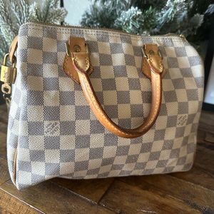Louis Vuitton Damien Azur speedy 25